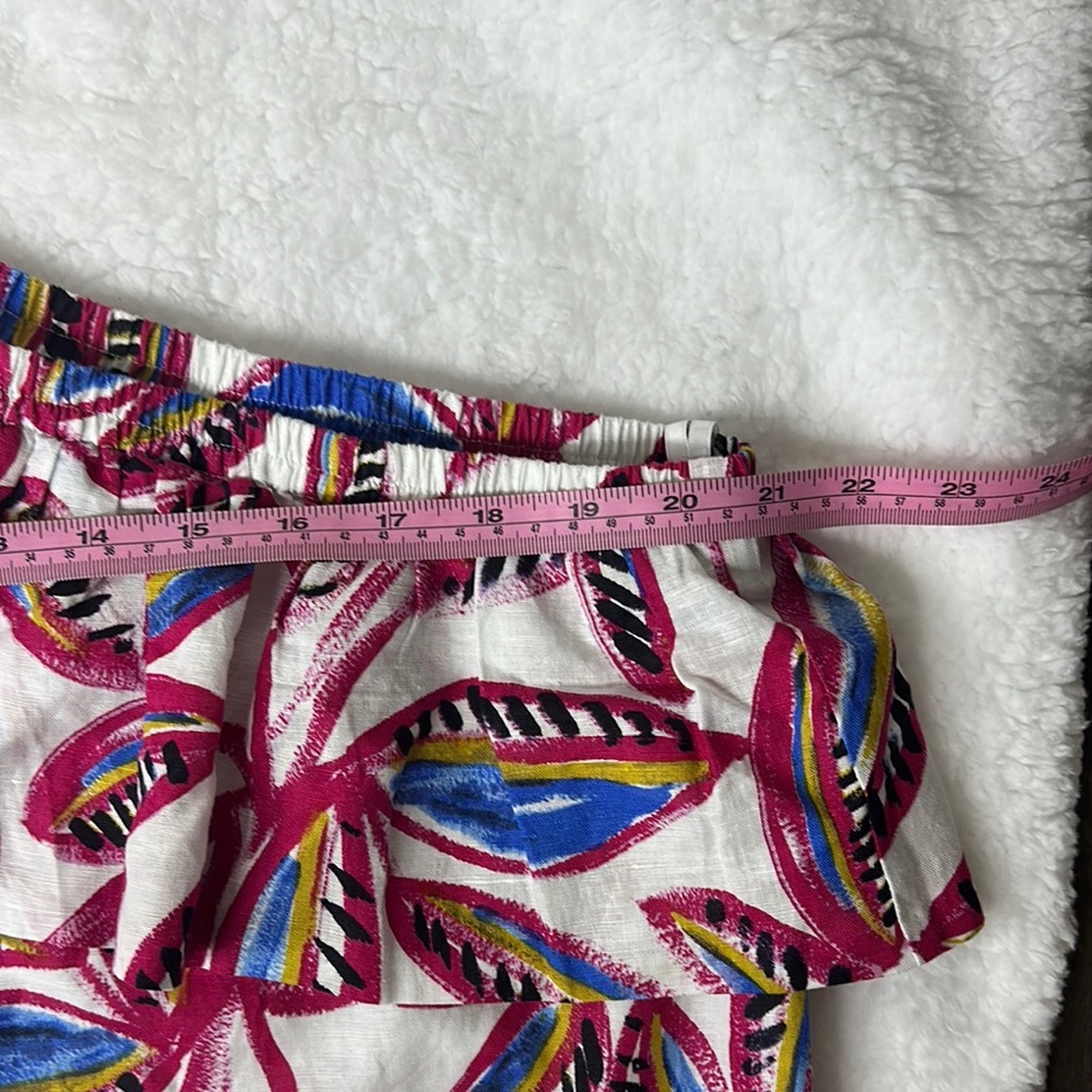 J. Crew NWT-SIZE XL.Multicolor One-Shoulder Top - Picture 6 of 16